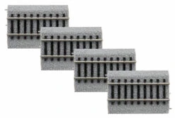 Lionel HO 8768034 3" Straight MagneLock Track (4)