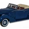 Oxford Diecast HO 87BS36005 1936 Buick Special Convertible Coupe, Musketeer Blue
