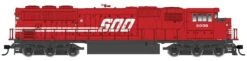 Walthers Mainline HO 910-20322 EMD SD60M With 3-Piece Windshield, Soo Line #6059