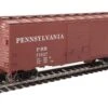 Walthers Mainline HO 910-2261 40' ACF Welded Box Car With 8' Door, Pennsylvania #71027