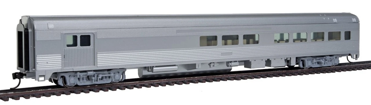 Walthers Mainline HO 910-30050 85' Budd Baggage Lounge Car, Unlettered 1 Walthers Mainline HO 910-30050 85' Budd Baggage Lounge Car, Unlettered