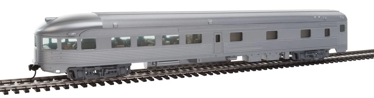 Walthers Mainline HO 910-30350 85' Budd Observation Car, Unlettered 1 Walthers Mainline HO 910-30350 85' Budd Observation Car, Unlettered