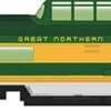 Walthers Mainline HO 910-30410 85' Budd Dome Coach, Great Northern