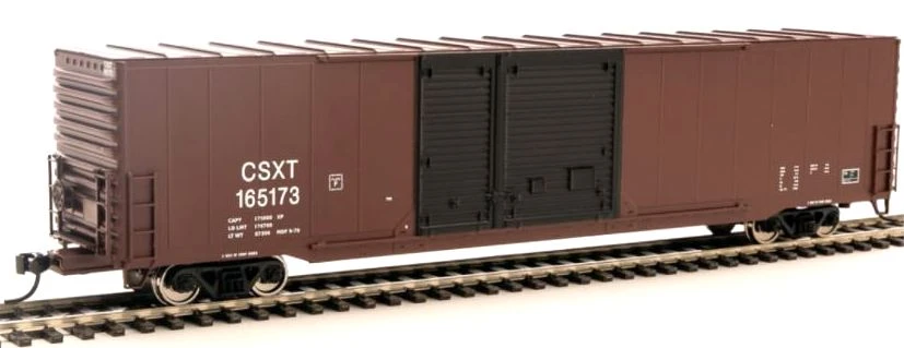 Walthers Mainline HO 910-3205 60' PS Double Door Auto Parts Box Car, CSX #165178 1 Walthers Mainline HO 910-3205 60' PS Double Door Auto Parts Box Car, CSX #165178