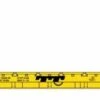 Walthers Mainline HO 910-50613 68' Bulkhead Flatcar, TTX (TTPX) #82037