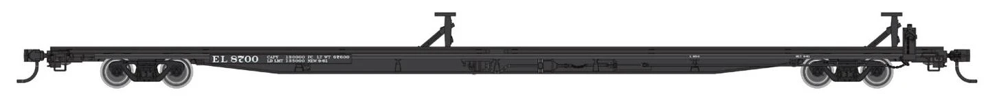 Walthers Mainline HO 910-5512 85' General American G85 Flat Car, Erie Lackawanna #8737 1 Walthers Mainline HO 910-5512 85' General American G85 Flat Car, Erie Lackawanna #8737
