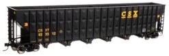 Walthers Mainline HO 910-6757 Greenville 7,000 Cubic Foot Wood Chip Hopper, CSX Transportation #433387