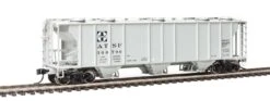 Walthers Mainline HO 910-7008 50' PS-2 2893 3-Bay Covered Hopper, Santa Fe #300790