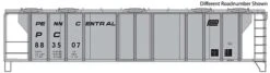 Walthers Mainline HO 910-7031 50' PS-2 2893 3-Bay Covered Hopper, Penn Central #883560