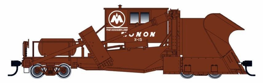 Walthers Proto HO 920-110130 Jordan Spreader, Monon #X-15 1 Walthers Proto HO 920-110130 Jordan Spreader, Monon #X-15