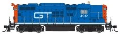 Walthers Proto HO 920-49716 EMD GP9 Phase II, Grand Trunk Western #4922