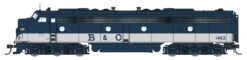 Walthers Proto HO 920-49909 EMD E8 A-Unit, Baltimore And Ohio #1461