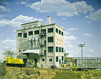 Walthers Cornerstone HO 933-3026 Red Wing Flour Mill Kit 1 Walthers Cornerstone HO 933-3026 Red Wing Flour Mill Kit