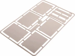 Walthers Cornerstone HO 933-3155 Concrete Street System, Straight Sections With Sidewalks (8)