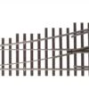 Walthers Track HO 948-83013 Code 83 NS DCC Friendly #4 Turnout, Left