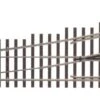 Walthers Track HO 948-83015 Code 83 NS DCC Friendly #5 Turnout, Left