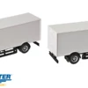 Walthers SceneMaster HO 949-11291 International 4900 Single-Axle Box Truck, Red