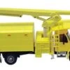 Walthers SceneMaster HO 949-11743 International 4300 2-Axle Truck With Tree Trimmer Body, Yellow