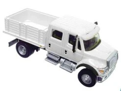 Walthers SceneMaster HO 949-11880 International 7600 2-Axle Crew Cab Truck With Solid Stake Bed