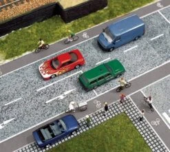 Walthers SceneMaster HO 949-1256 Self-Adhesive Roadway, Bike Lane