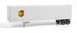 Walthers SceneMaster HO 949-2213 45' Stoughton Trailers, UPS (Modern Shield Logo) (2-Pack)