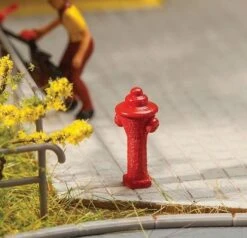 Walthers SceneMaster HO 949-4143 Fire Hydrants (10)