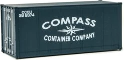 Walthers SceneMaster HO 949-8652 20' Smooth Side Container, Compass Container Company