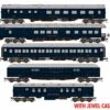 Micro-Trains N 98302211 Wabash Cannonball Heavyweight Passenger Set (5-Pack)
