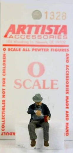 Arttista Accessories O 1328 Hobo Eating Soup From Can