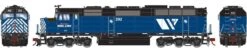 Athearn N 19088 F45, Montana Rail Link #392