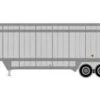 Athearn HO 29462 40' Drop Sill Parcel Trailer, UPS (Yellow) #80888