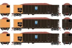 Athearn N 3874 Thrall High Side Gondolas With Loads, DJJX #1 (3)