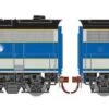 Athearn Genesis HO G19598 FP7/F7B Set, EMD Demonstrator #7001/7002