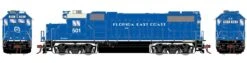 Athearn Genesis HO G71812 GP38-2, Florida East Coast #501