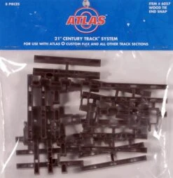 Atlas O 6057 Snap Lock Track Clips (8) -Model Train Shop ATO 6057 3 18310.1504130164