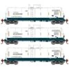 Athearn HO 16401 16,000 Gallon Clay Tank Cars, UTLX (3)