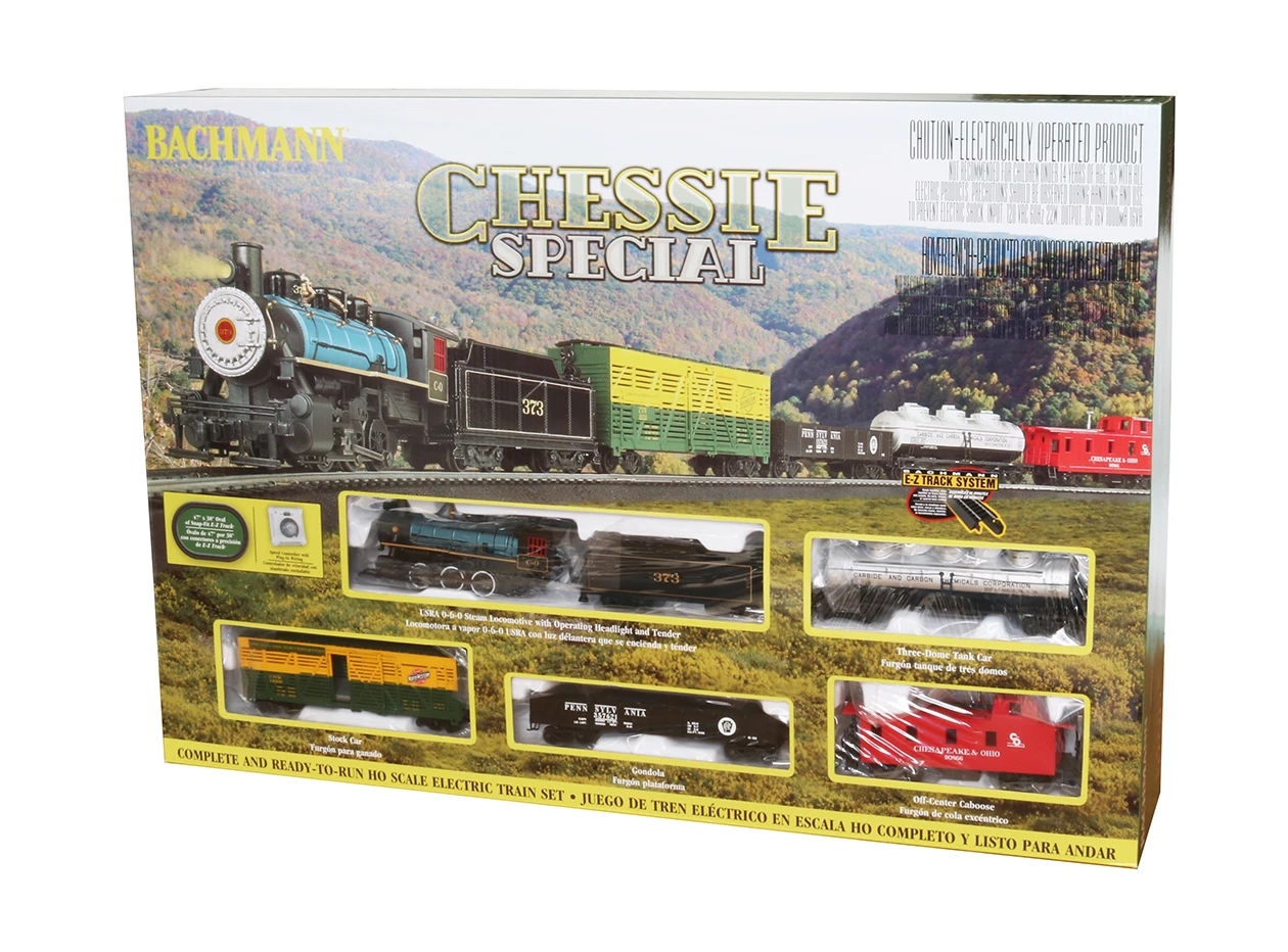 Bachmann HO 00750 Chessie Special Train Set 1 Bachmann HO 00750 Chessie Special Train Set