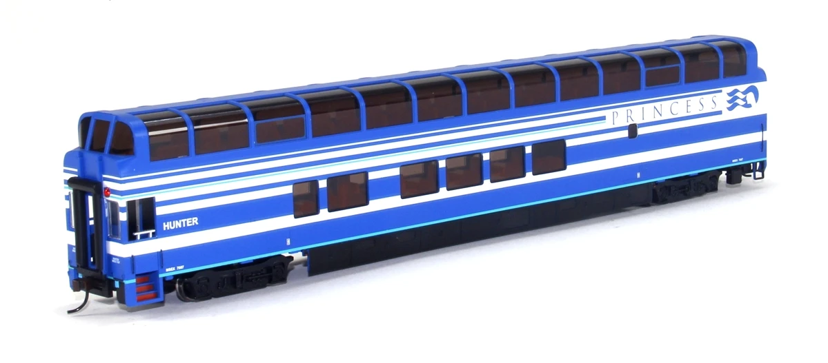Bachmann Silver Series HO 13346 89' Colorado Railcar Full Dome Car With LED Lighted Interior, Denali Princess "Hunter" 7087 1 Bachmann Silver Series HO 13346 89' Colorado Railcar Full Dome Car With LED Lighted Interior, Denali Princess "Hunter" 7087
