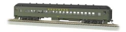 Bachmann HO 13706 72' Heavyweight Coach With LED Lighted Interior, Southern #1050