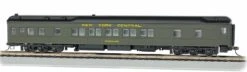 Bachmann Silver Series HO 13904 Heavyweight 80' Pullman Sleeper Car With LED Lighted Interior, New York Central "Mohawk"