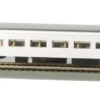 Bachmann HO 14208 85' Smoothside Coach With Lighted Interior, Unlettered (Aluminum)