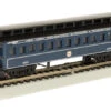 Bachmann HO 15105 1860-1880 Era Coach, Baltimore And Ohio (Royal Blue)