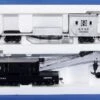 Bachmann Silver Series HO 16102 250-Ton Steam Crane Car With Boom Tender, Santa Fe #194360/199774