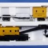 Bachmann Silver Series HO 16114 250-Ton Steam Crane Car With Boom Tender, Pennsylvania Railroad #3158