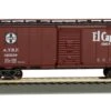Bachmann HO 16504 40' Steel Box Car, Santa Fe #140236 (El Capitan Slogan)