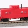 Bachmann Silver Series N 16856 Northeastern-Style Steel Cupola Caboose, Unlettered