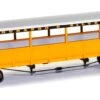 Bachmann HO Silver Series 17432 Open-Sided Excursion Car With Seats, Durango And Silverton