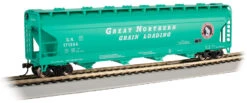 Bachmann HO 17509 ACF 56' 4-Bay Centerflow Covered Hopper, Great Northern #171304