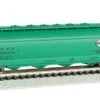 Bachmann Silver Series N 17552 56' ACF 4-Bay Centerflow Covered Hopper, New York Central #892010