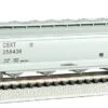 Bachmann Silver Series N 17557 ACF 56' 4-Bay Center-Flow Covered Hopper, CSX #256436